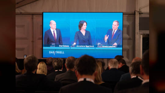 Wahl-Triell - TV-Diskussion Kanzlerkandidaten