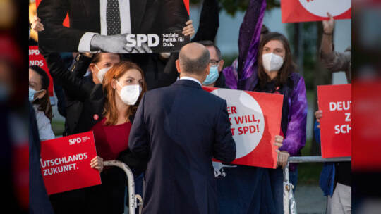 Wahl-Triell - TV-Diskussion Kanzlerkandidaten