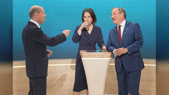 Wahl-Triell - TV-Diskussion Kanzlerkandidaten