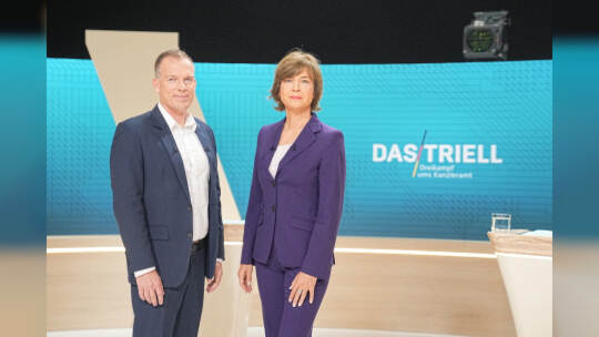 Wahl-Triell - TV-Diskussion Kanzlerkandidaten