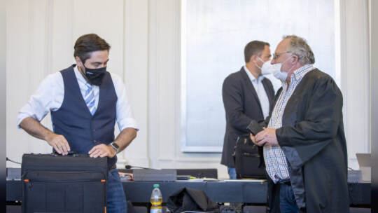 Auftakt Mordprozess Landgericht Karlsruhe