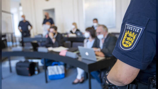Auftakt Mordprozess Landgericht Karlsruhe