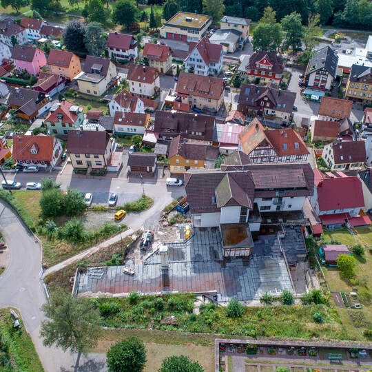 Luftbild Hotel Hirsch Höfen