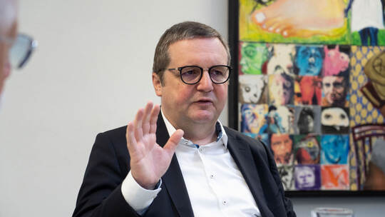 Redaktionsgespräch mit Stefan Mappus