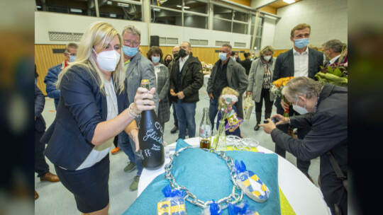 Bürgermeisterwahl Neuhausen Sabine Wagner