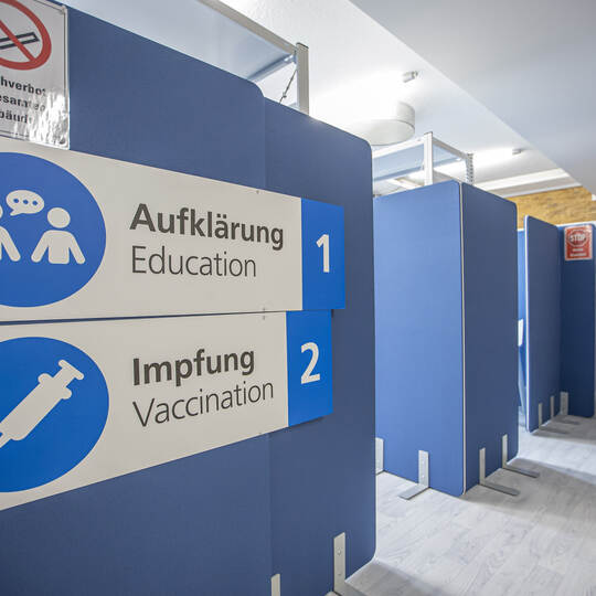 Eröffnung Impfambulanz Bahnhofstraße