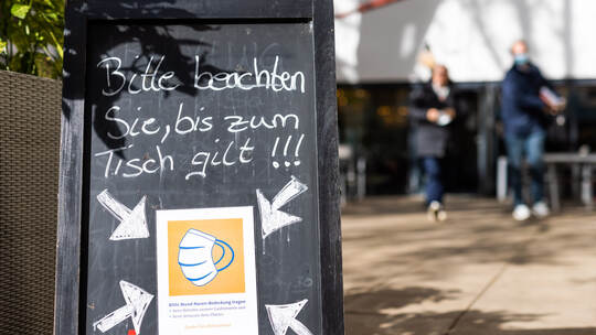 Coronavirus - Schwerpunktkontrollen in der Gastronomie