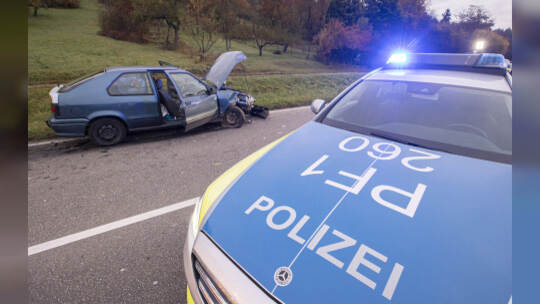 Verkehrsunfall L562 Dietlingen