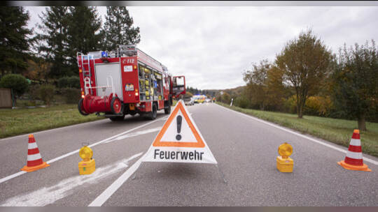 Verkehrsunfall L562 Dietlingen
