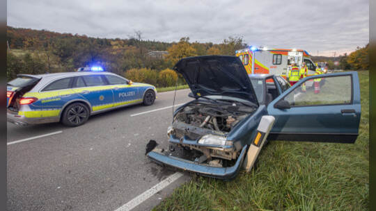 Verkehrsunfall L562 Dietlingen