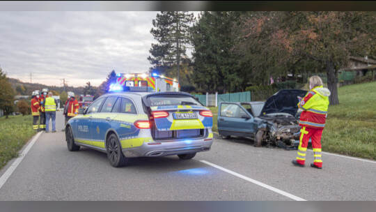 Verkehrsunfall L562 Dietlingen