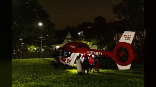 Luftrettung bei Nacht