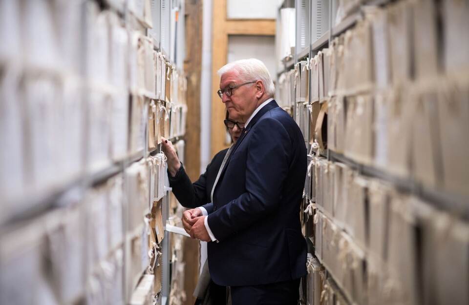 Steinmeier in Moskau bei "Memorial"