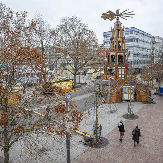 Weihnachtsmarkt Absperrungen
