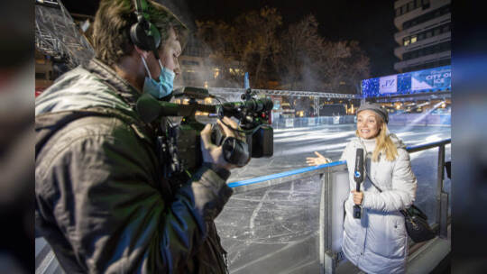 Eröffnung City on Ice 2021
