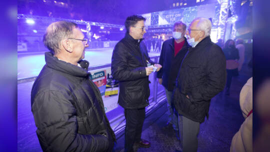 Eröffnung City on Ice 2021