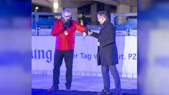Eröffnung City on Ice 2021