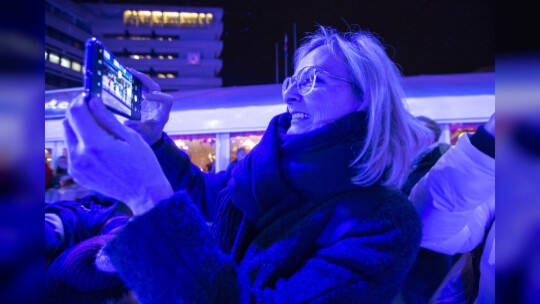 Eröffnung City on Ice 2021