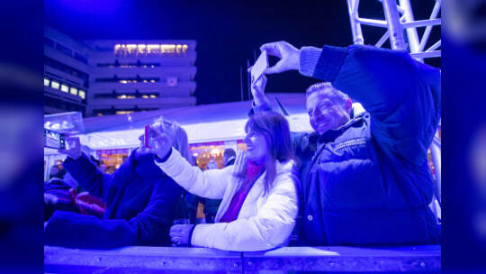 Eröffnung City on Ice 2021