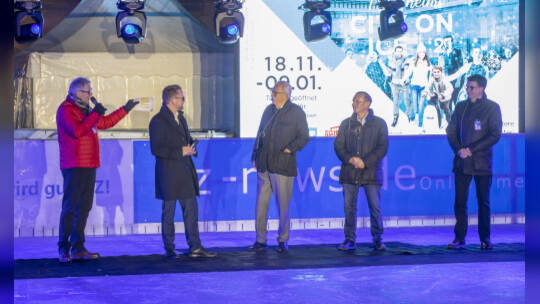 Eröffnung City on Ice 2021