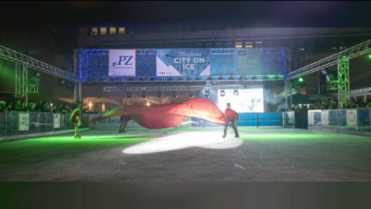 Eröffnung City on Ice 2021