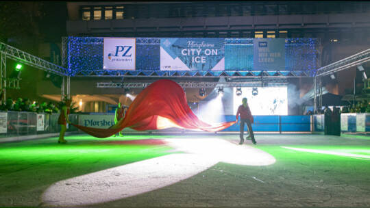 Eröffnung City on Ice 2021