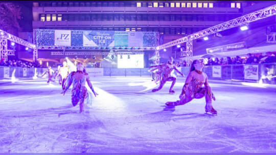 Eröffnung City on Ice 2021
