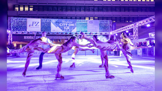 Eröffnung City on Ice 2021