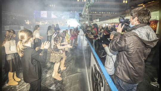 Eröffnung City on Ice 2021