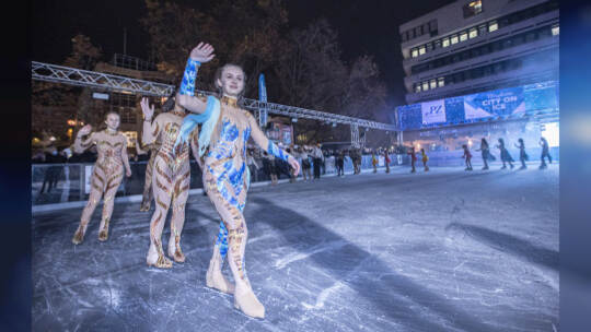 Eröffnung City on Ice 2021