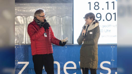 Eröffnung City on Ice 2021