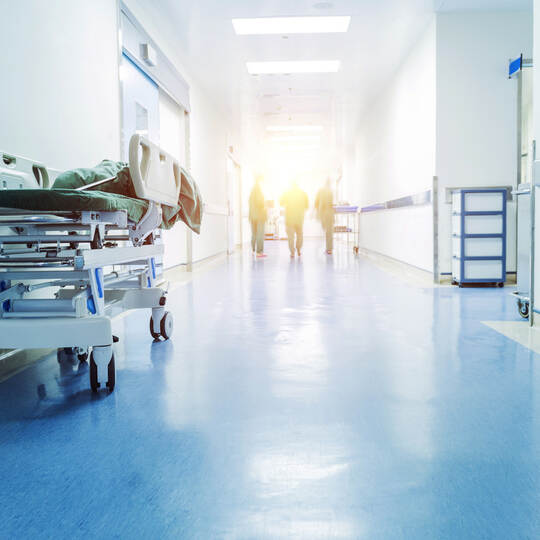 Hospital hallway