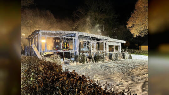 Bad Liebenzell: Brand auf Campingplatz