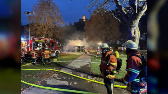 Bad Liebenzell: Brand auf Campingplatz