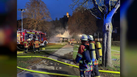 Bad Liebenzell: Brand auf Campingplatz