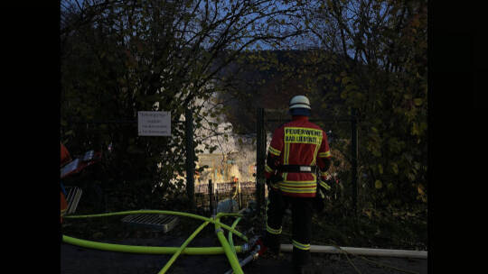 Bad Liebenzell: Brand auf Campingplatz