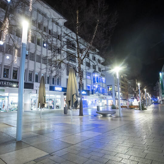 Ausgangssperre Innenstadt