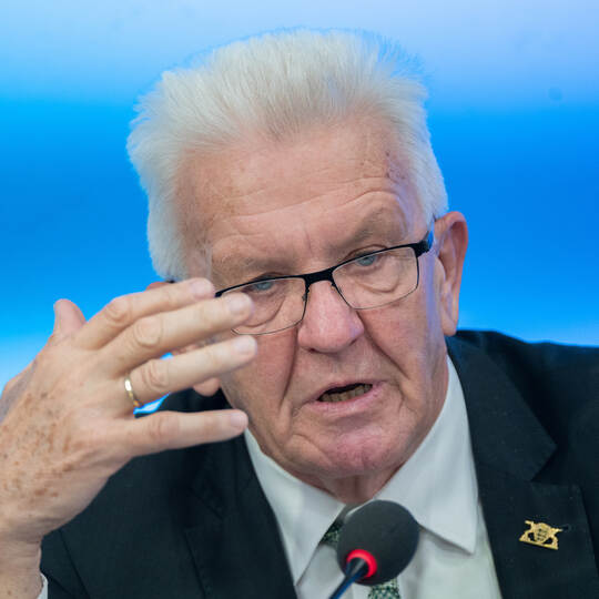 Regierungs-Pressekonferenz Baden-Württemberg