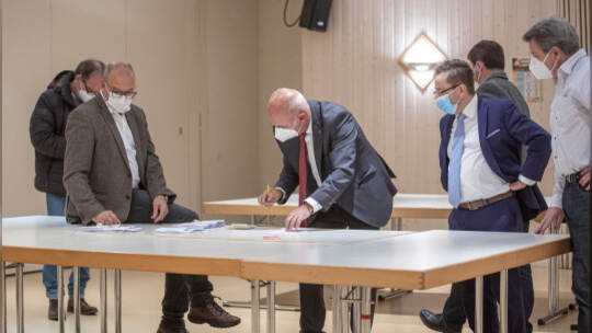 Bürgermeisterwahl Eisingen 28-11-21