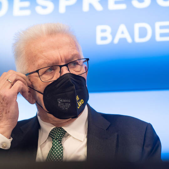 Regierungs-Pressekonferenz Baden-Württemberg