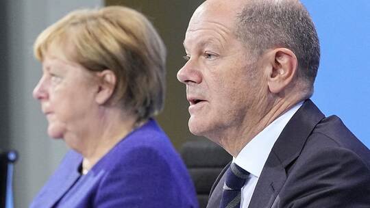 Merkel und Scholz