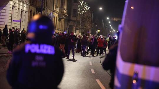 Corona-Protest in Thüringen Corona-Protest in Thüringen