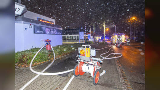 Brand Mannheimer Straße