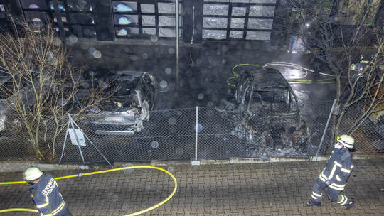 Brand Mannheimer Straße