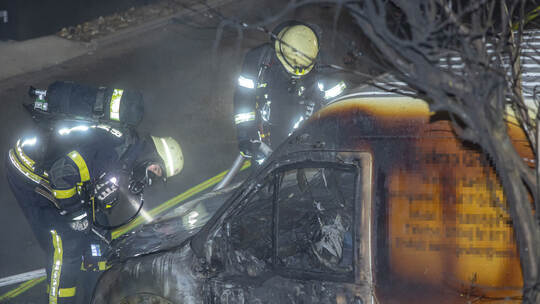Brand Mannheimer Straße