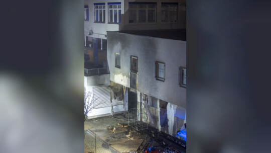 Brand Mannheimer Straße