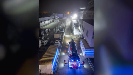 Brand Mannheimer Straße