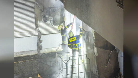 Brand Mannheimer Straße