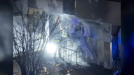 Brand Mannheimer Straße