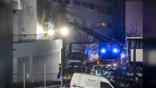 Brand Mannheimer Straße